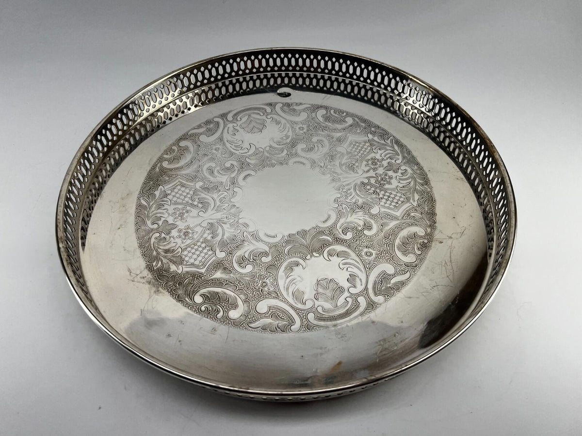 Marlboro Plate by Morton-Parker E.P Copper 2036 - Vintage Pre-owned - 14 inch