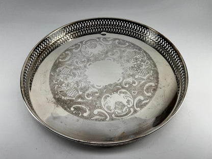 Marlboro Plate by Morton-Parker E.P Copper 2036 - Vintage Pre-owned - 14 inch