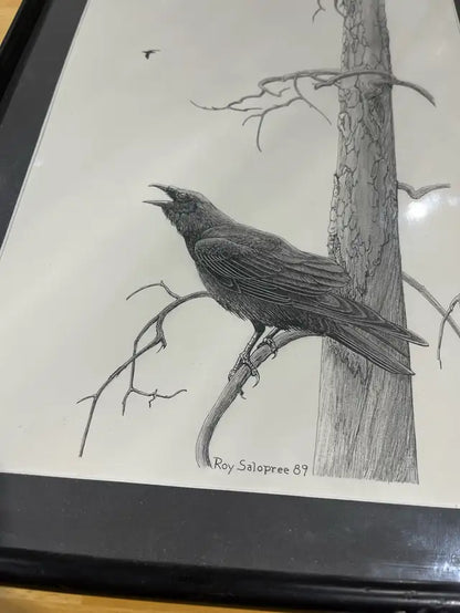 Framed Roy Salopree Print