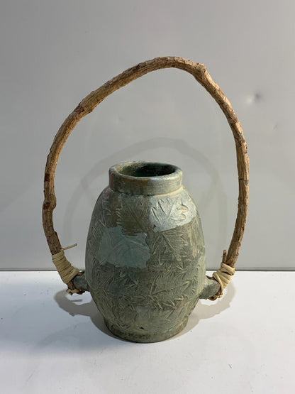 Vintage Hand Made Stoneware Jar