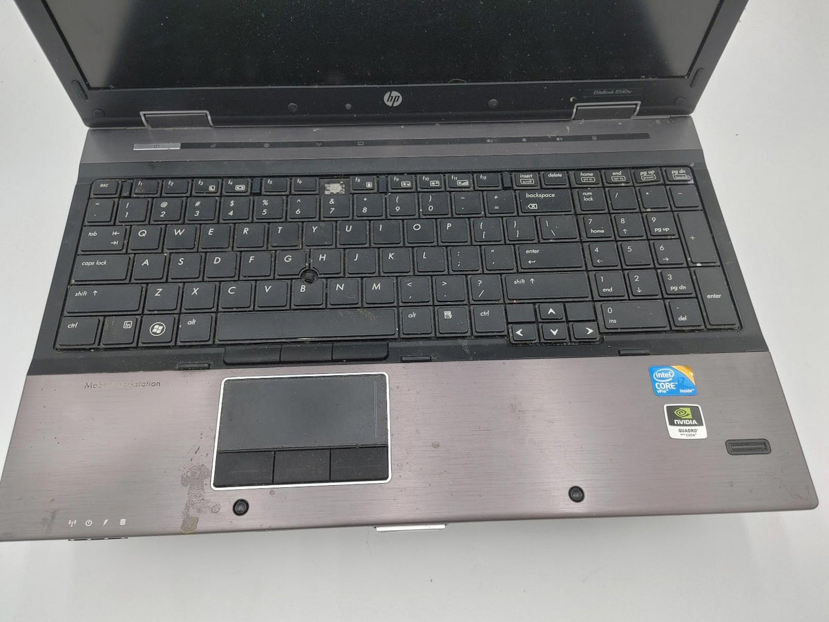 Bon état HP EliteBook 8540w i7 2,67GHz 4 Go RAM 1 To HDD Quadro FX 880M