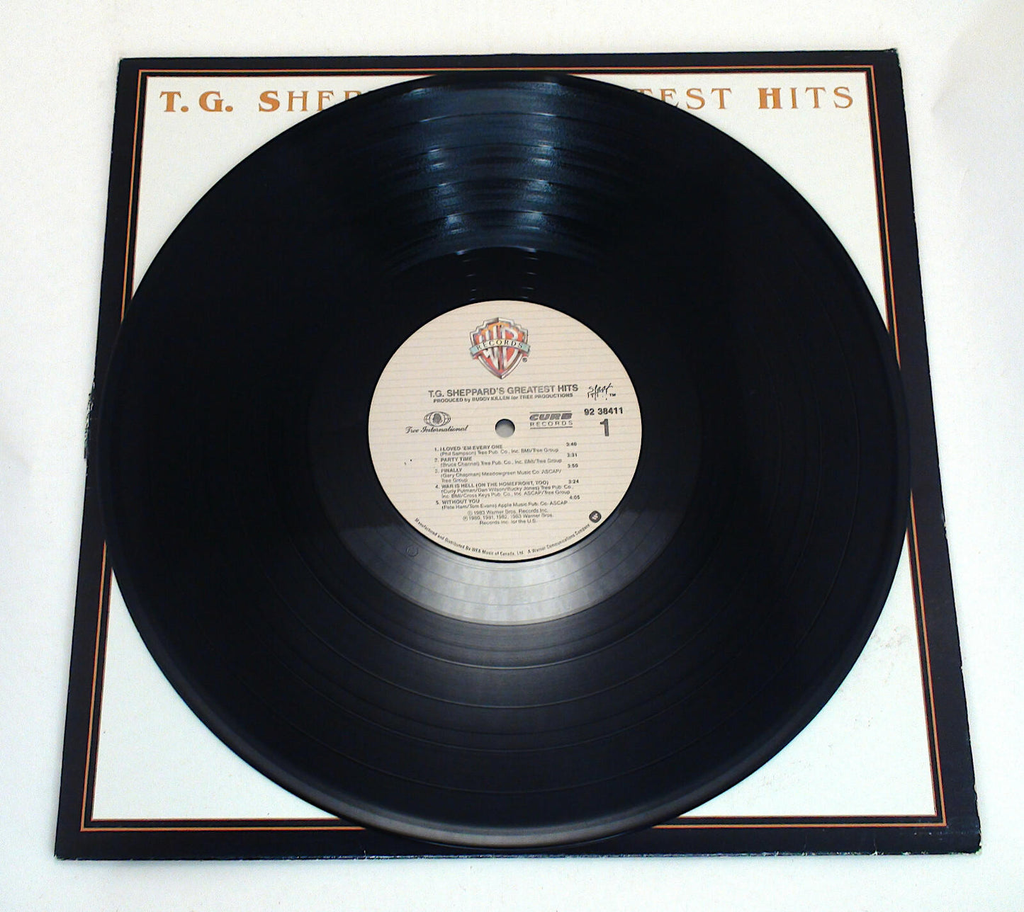 Good Condition T.G Sheppar's Greatest Hits Vinyl Album Record LP