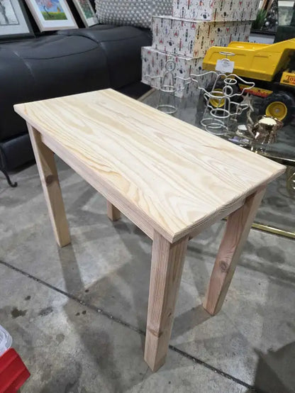New! Ikea Natural Wooden Side Table