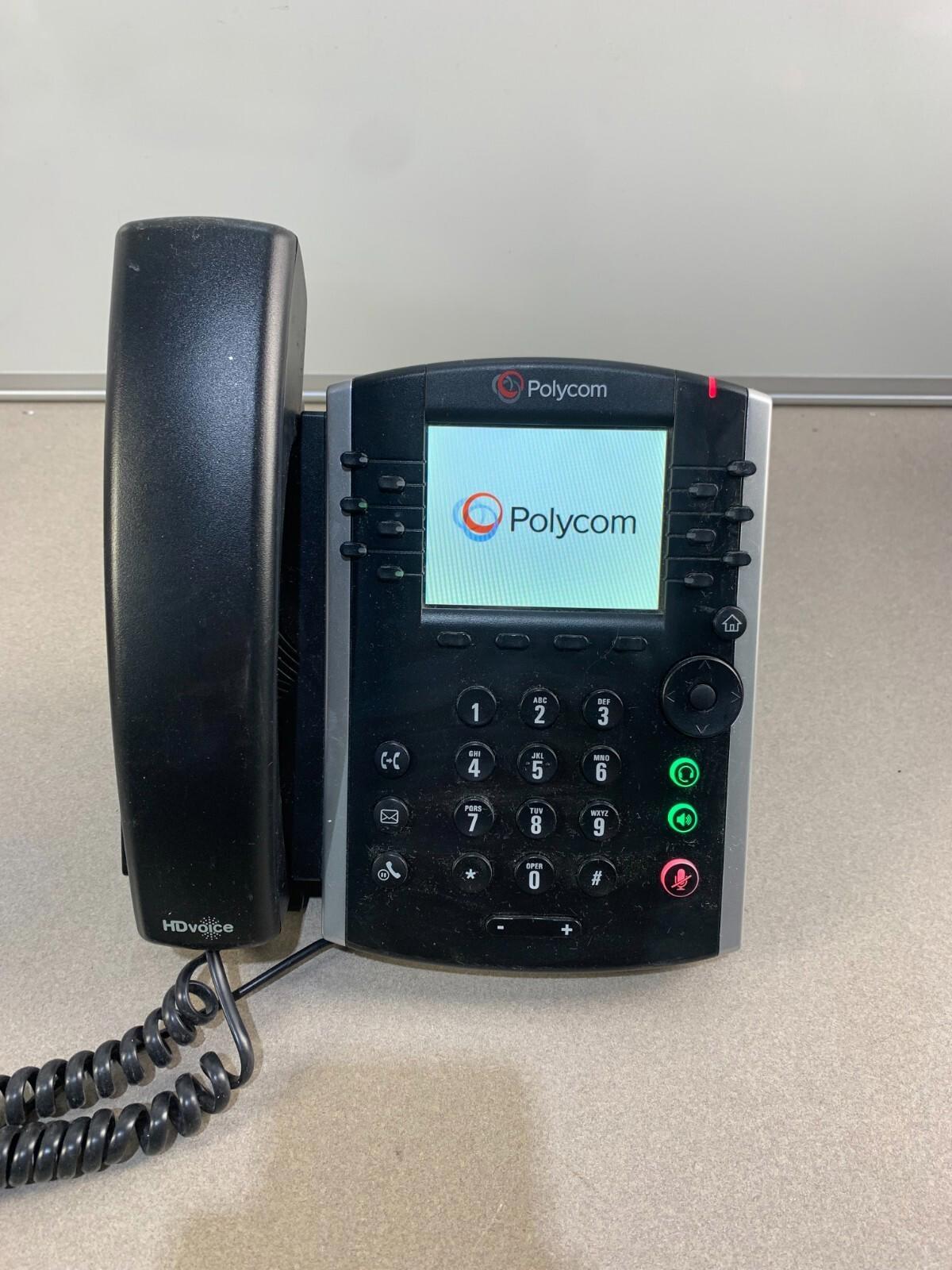 Polycom 2201-48450-001 VVX 410 12-Line IP Phone Gigabit PoE
