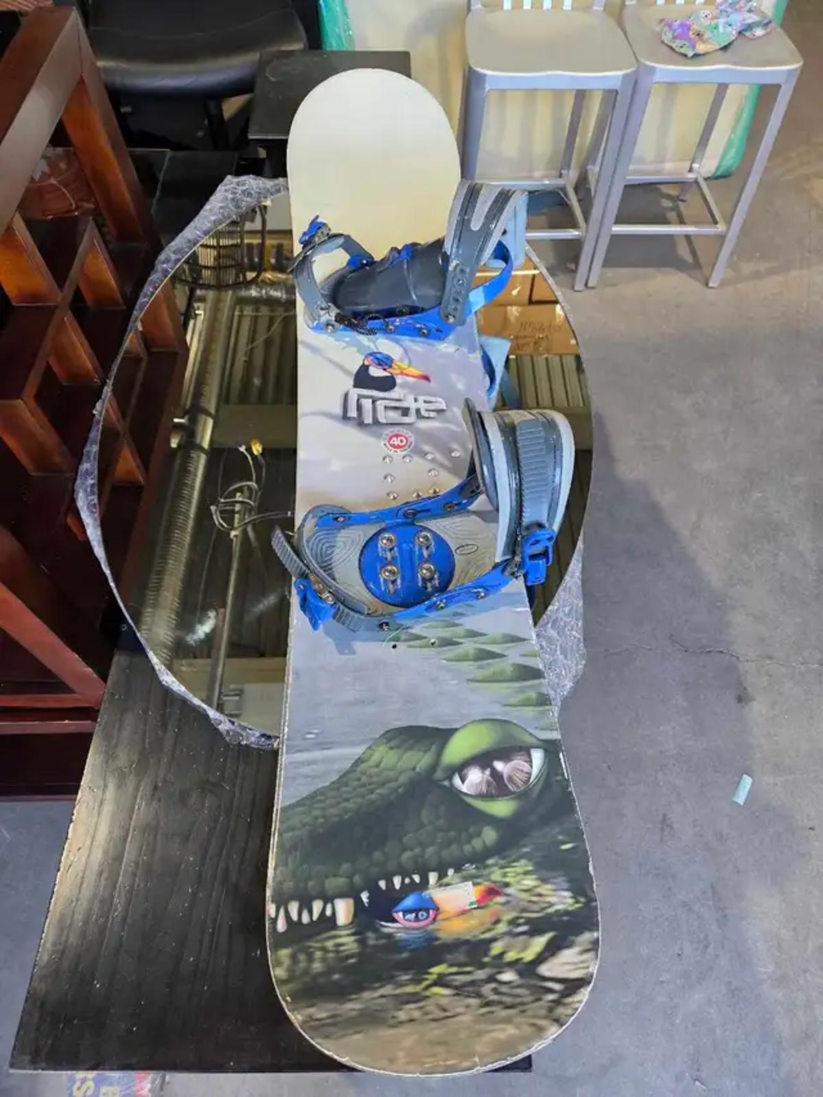 Ride 54" Junior Snowboard with Bindings