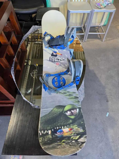 Ride 54" Junior Snowboard with Bindings