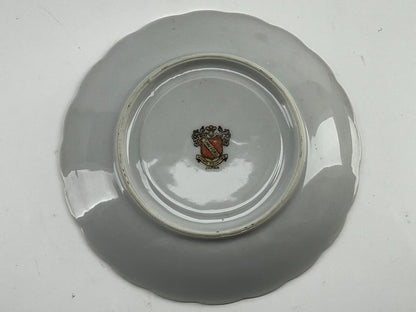 Vintage Shafford - Pink and Gold Floral - Three Footed Cup & Saucer - Teacup