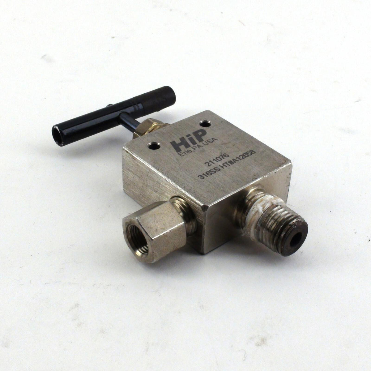 HiP 211076 Taper Seal Valve Fitting - Used