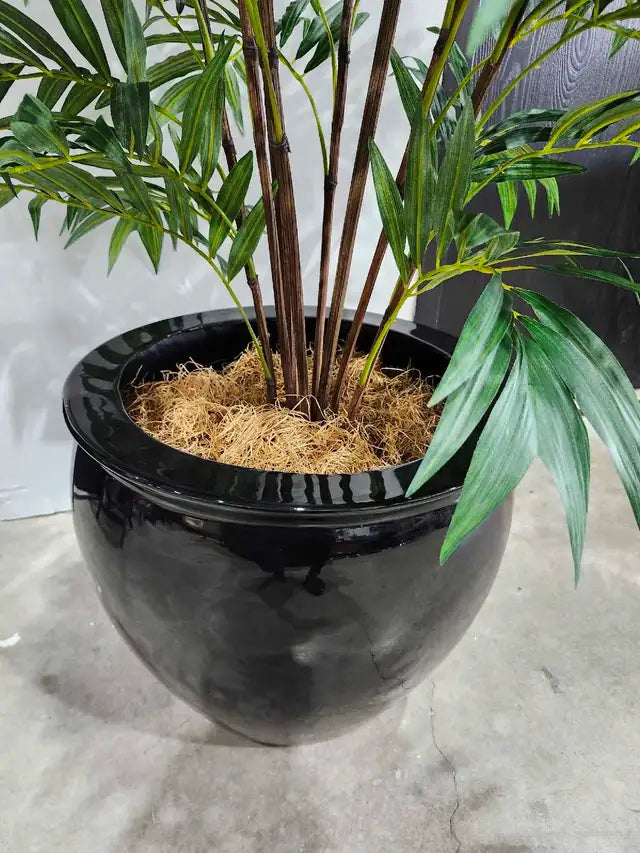 Large Artificial Plant with Ceramic Pot