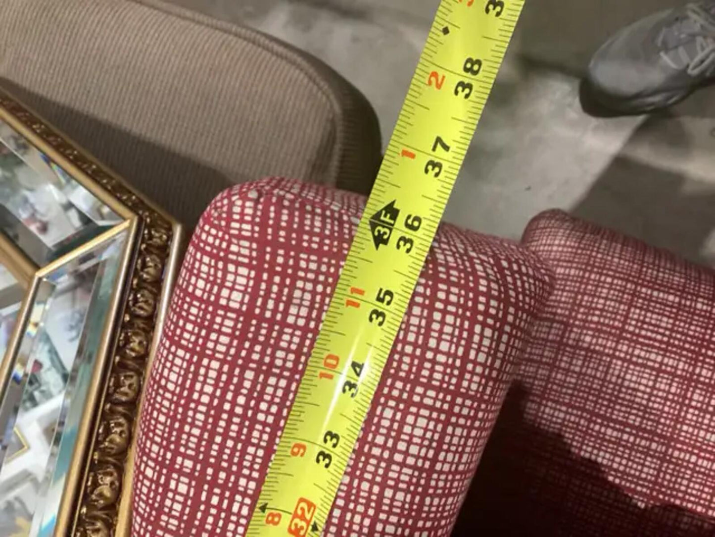 Red Loveseat - IKEA Brand
