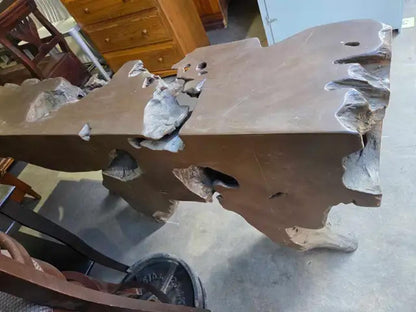 Philips Collection - Freeform Resin Cast Console Table