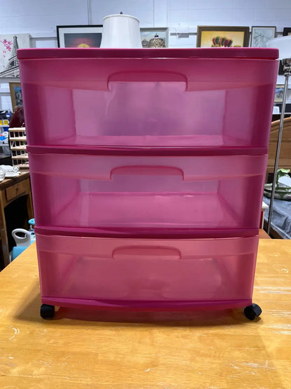 Sterilite 3-Drawer Cart