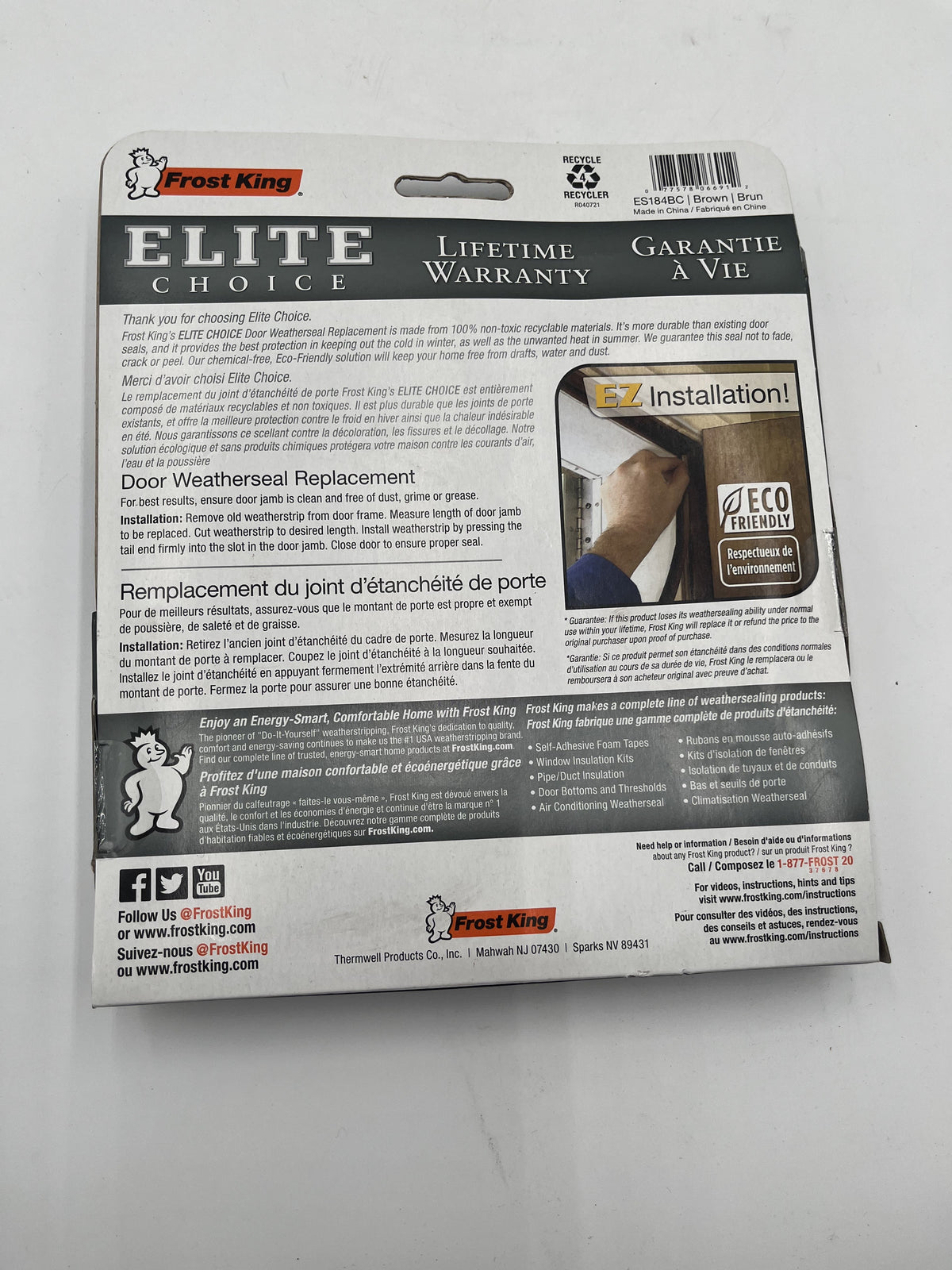 Frost King Elite Choice Door Weatherstrip
