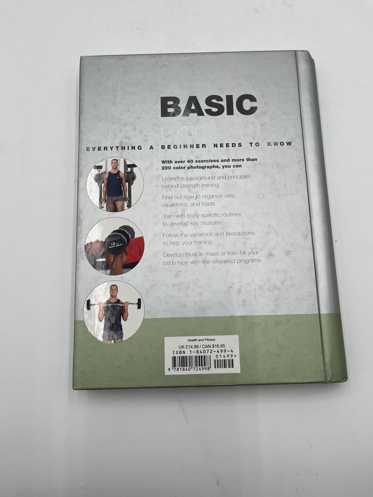 Basic Pumping Iron Weightlifting Book