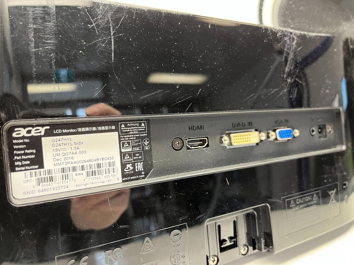 Acer G247HYL 24" 1920x1080 LED IPS Monitor