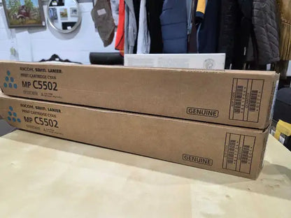 Ricoh Savin Lanier MP C5502 Cyan - 2 Available