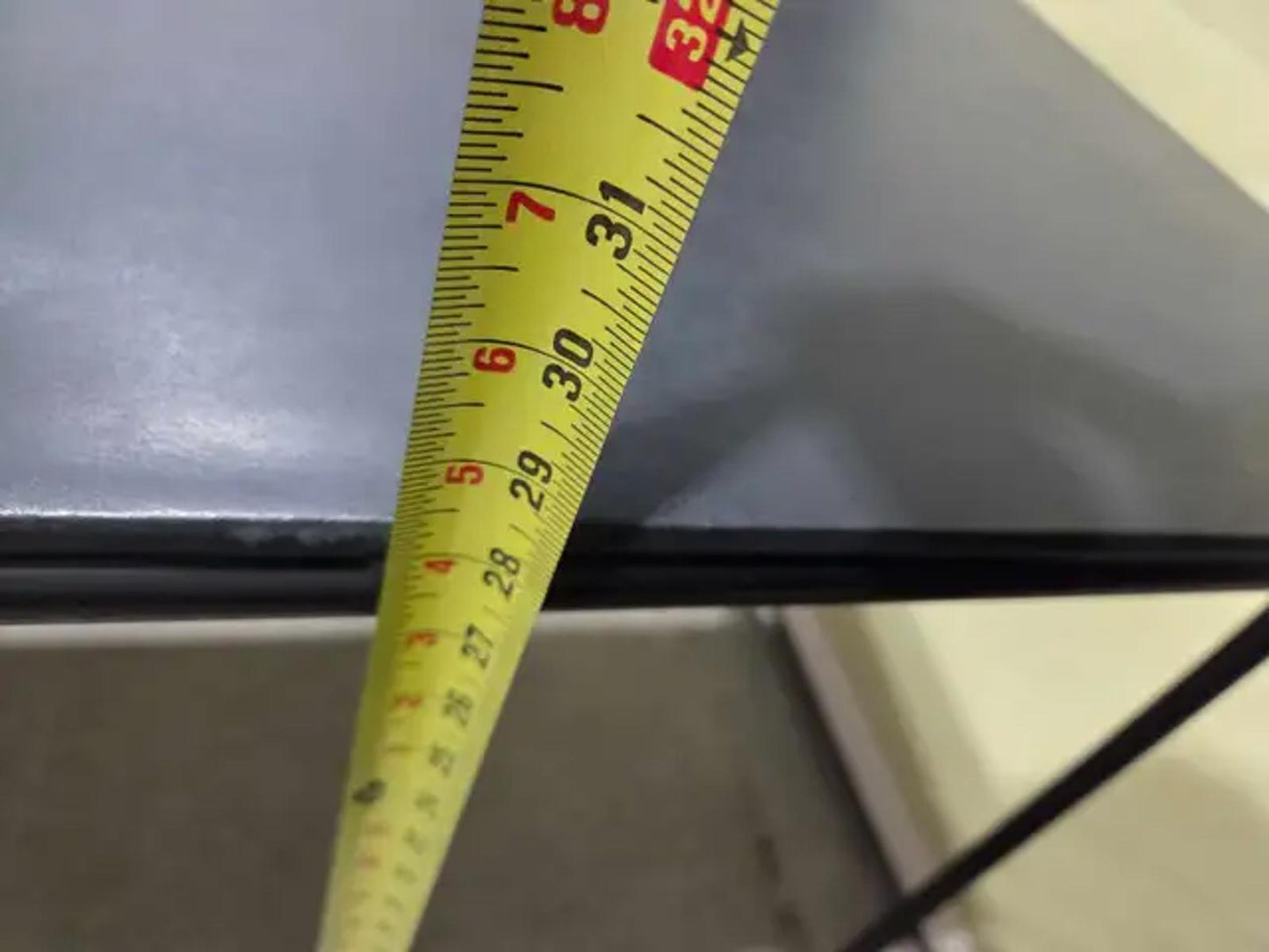 Folding Cards Table with Vinyl Top