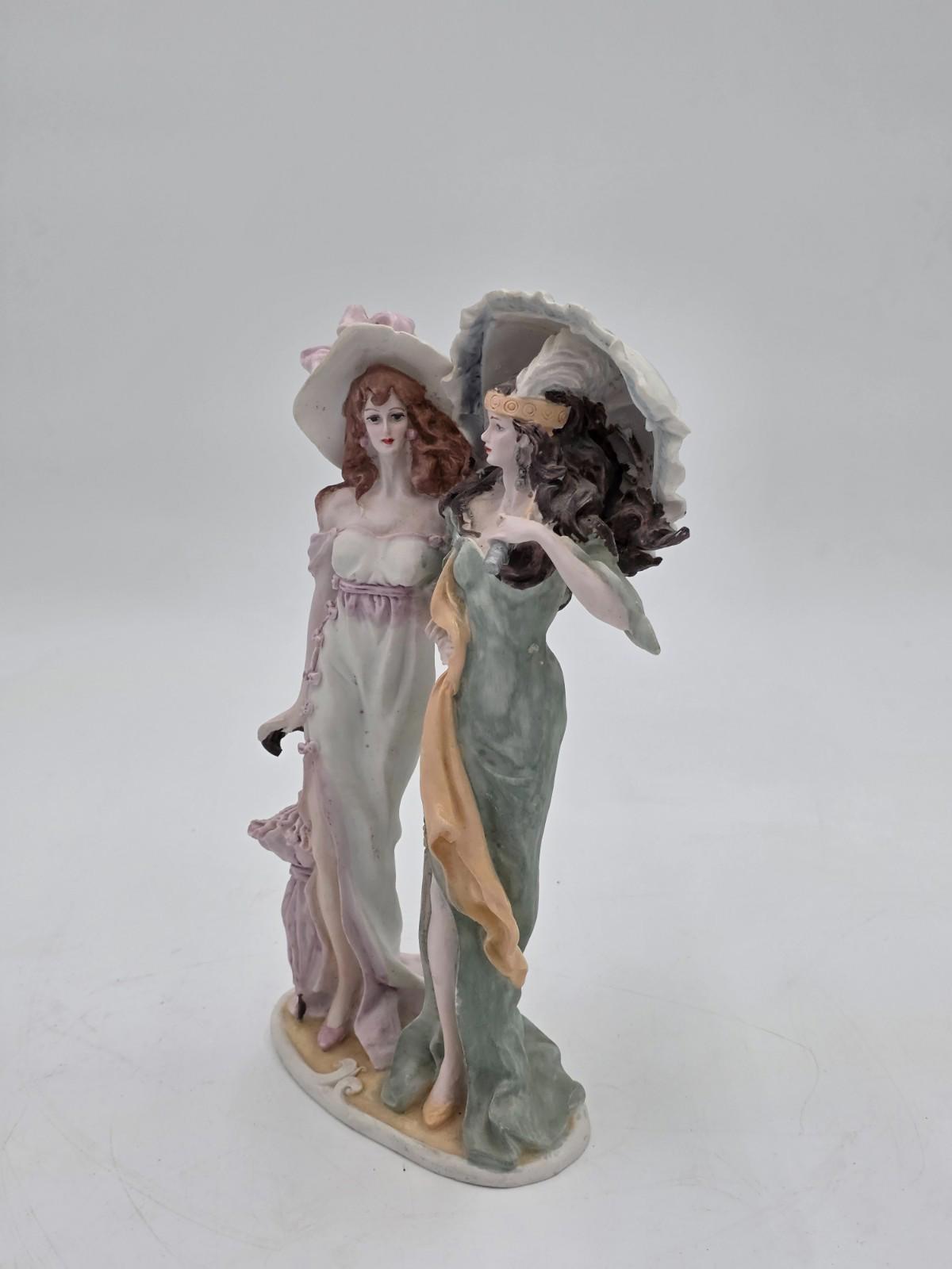 Vintage Hand Painted Statue Figurine La Verona Collection