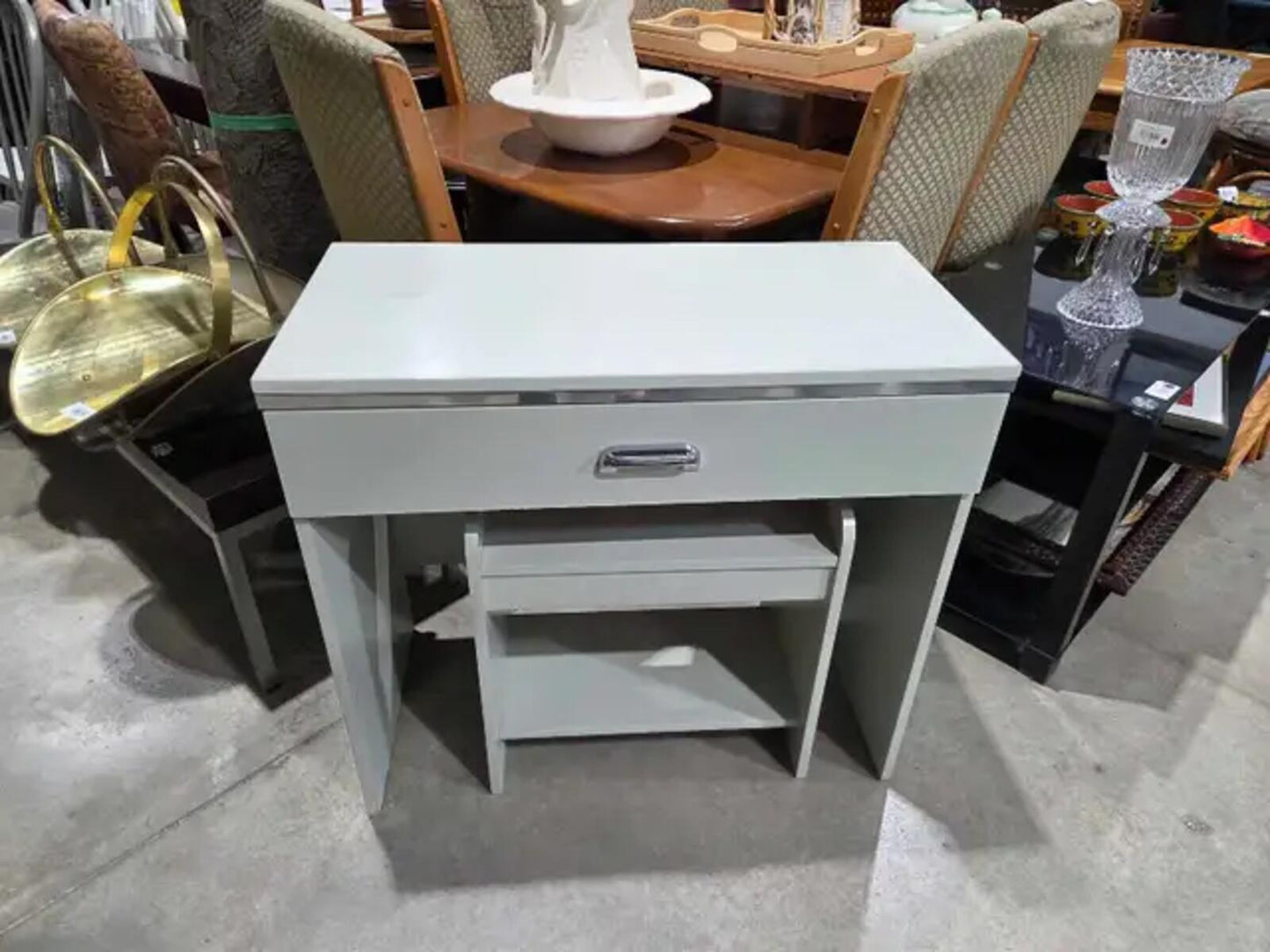 Vanity Desk with Bench