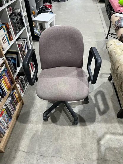 Grey Swivel Office Chair
