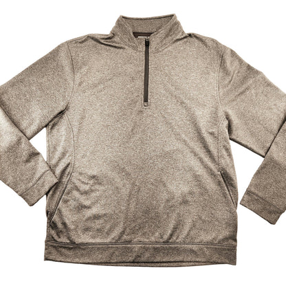 Ben Hogan Performance Grey Quarter Zip Men's Size Large