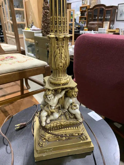 Vintage Gold Lamp