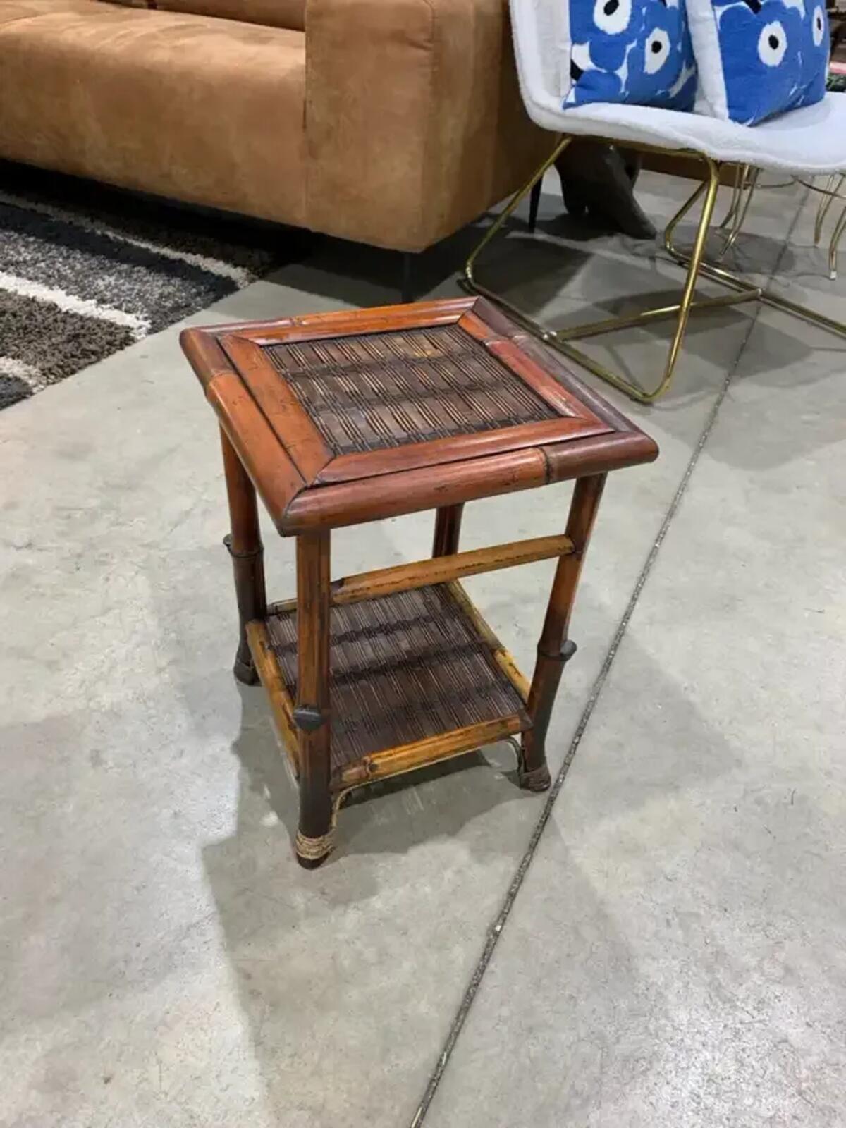 Bamboo Side Table