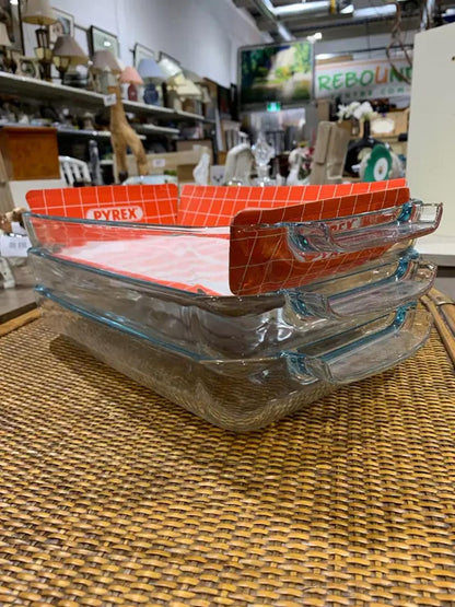 Glass Pyrex Baking Dishes - 3 Available