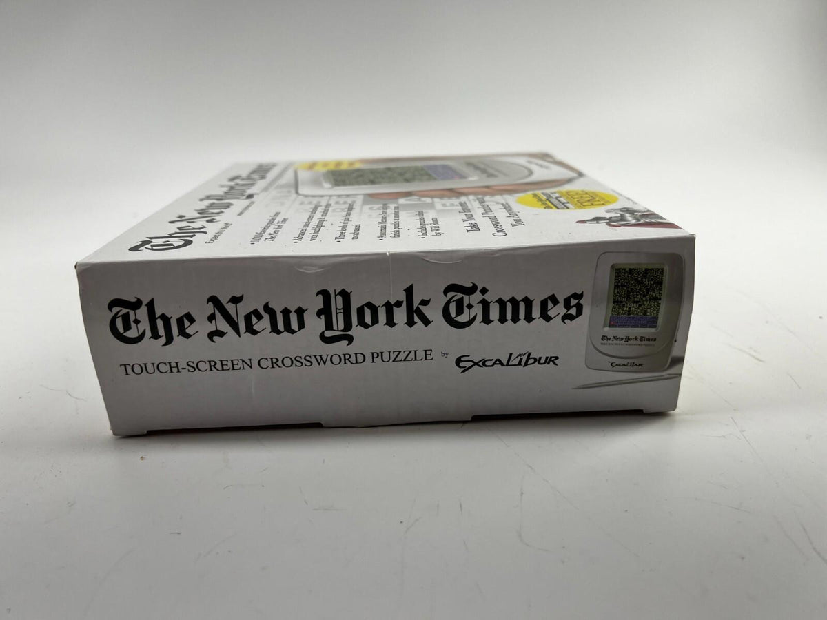 Vintage Excalibur The New York Times Touch-Screen Crossword Puzzle NEW