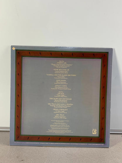 Christmas Country – Various Artists LP 1982 Elektra 5E-554 Holiday Vinyl