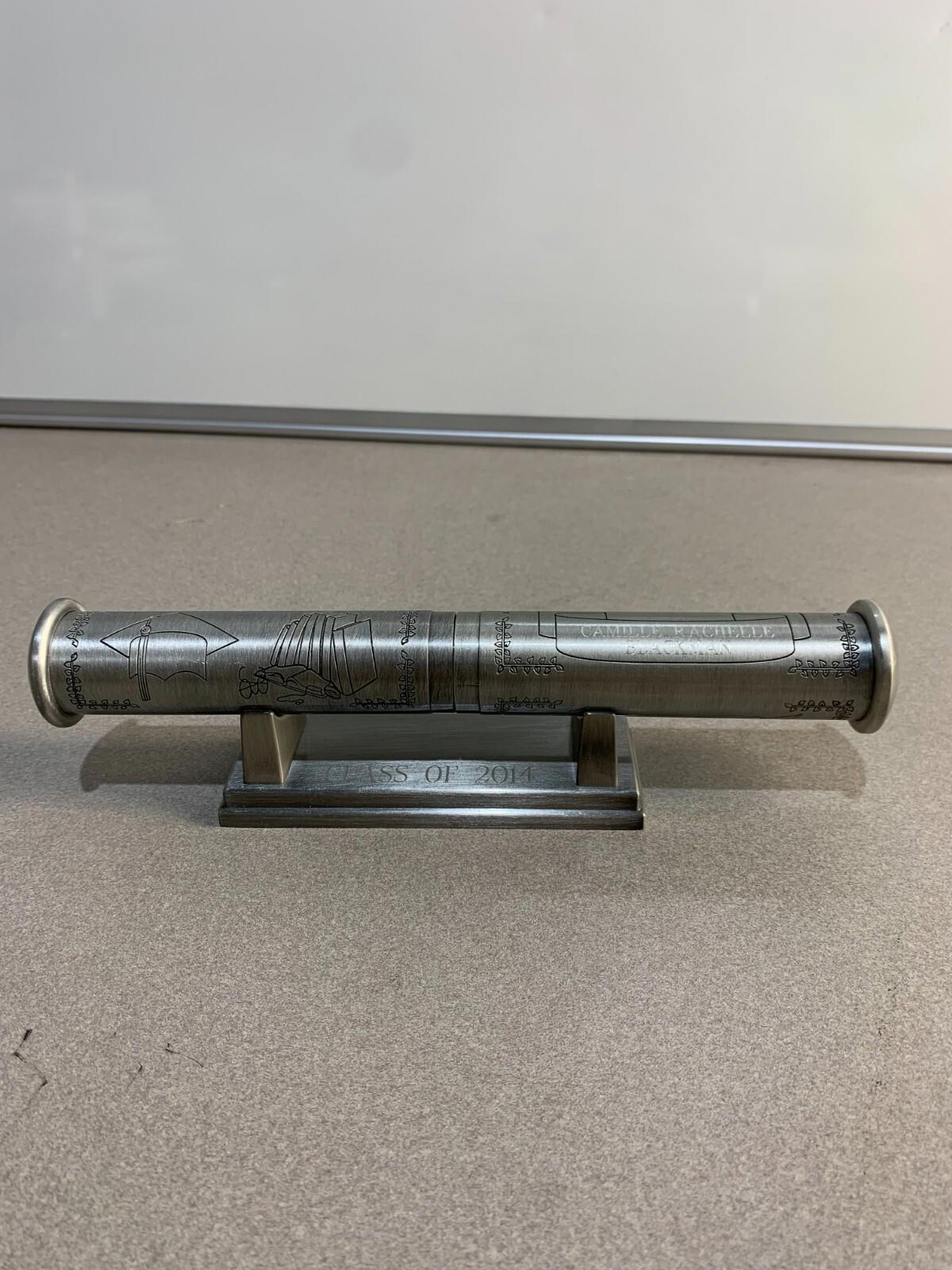 Customized engraved Graduate certificate holder