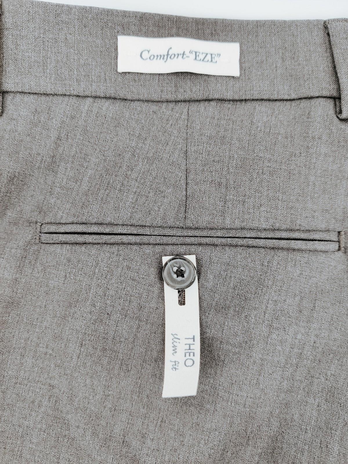 NWT Joseph Abboud Wool Grey Unhemmed Trousers Men's Size 34