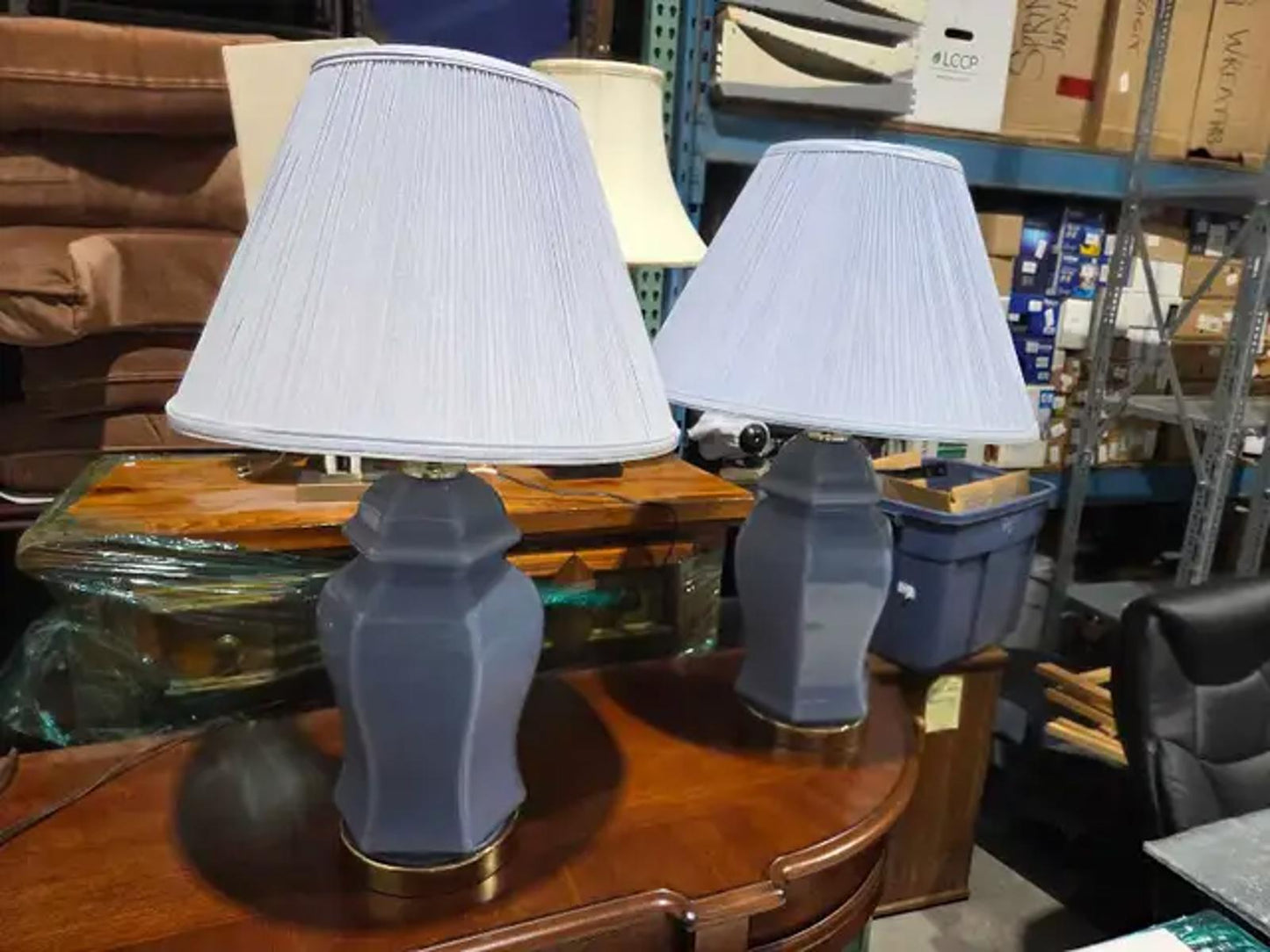 Elegant Table Lamps Set - 28"