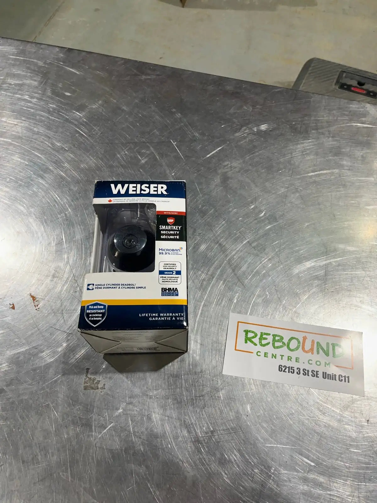 Brand new Weiser SmartKey Deadbolt