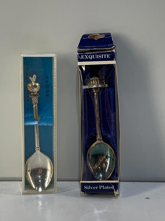 Lot of 2 Collectable Souvenir Spoons