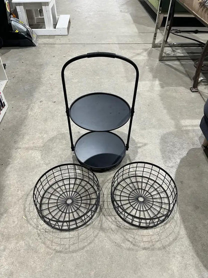 Spinning Metal Basket