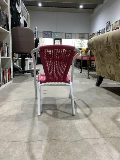 Pink Children’s Wicker Chair