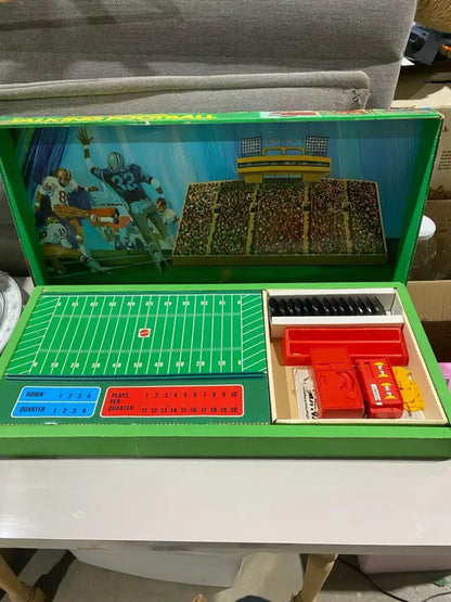 Vintage 1971 Mattel Talking Football board game