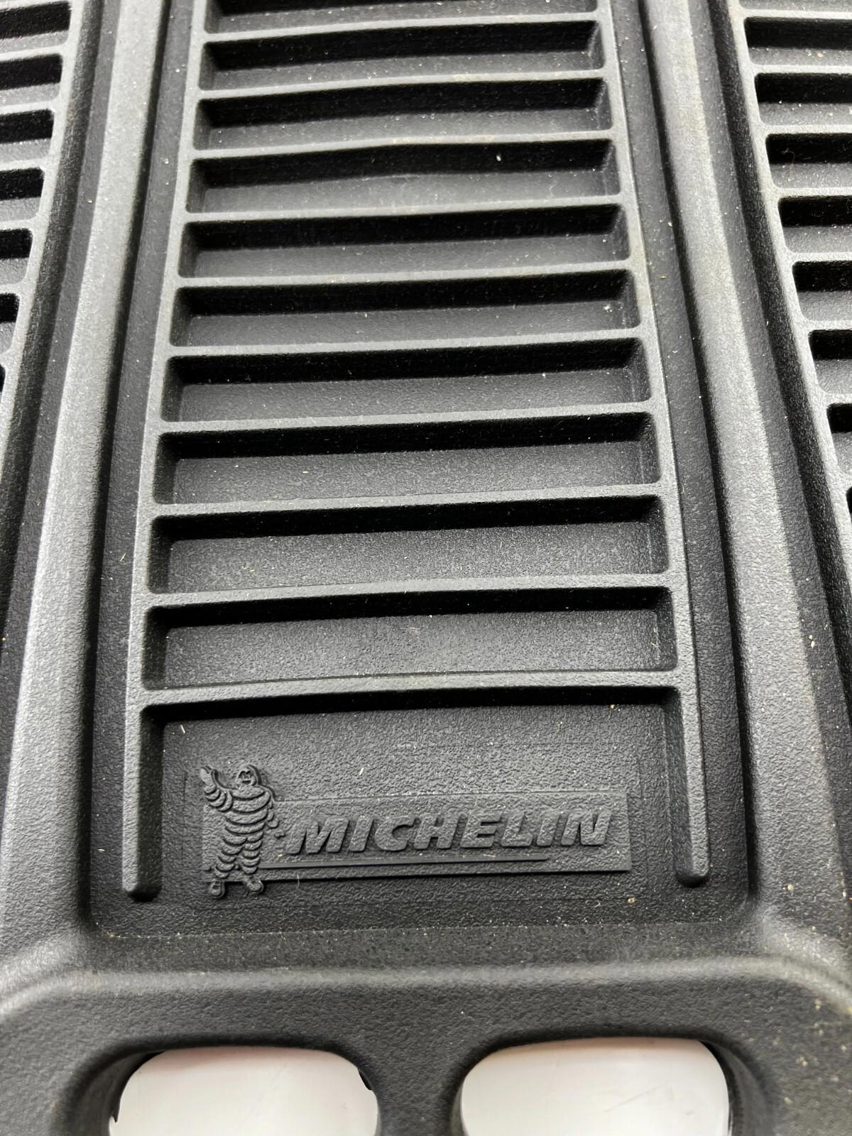 2 pièces – tapis avant – tapis de sol toutes saisons en caoutchouc Michelin – 1601-Uf-B