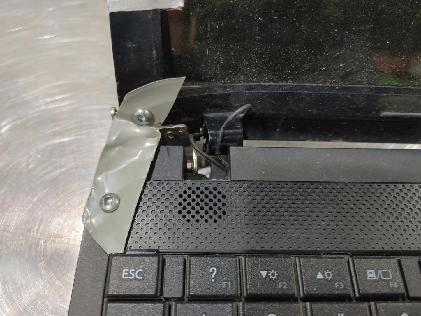 Toshiba Satellite C855D-S5351 Laptop Power Tested Silver/Black - Fair
