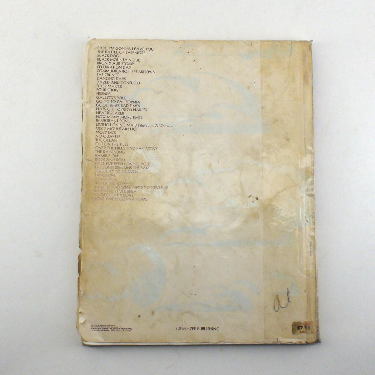 1973 Led Zeppelin Complet (Pour piano et voix, Superhype Publishing)