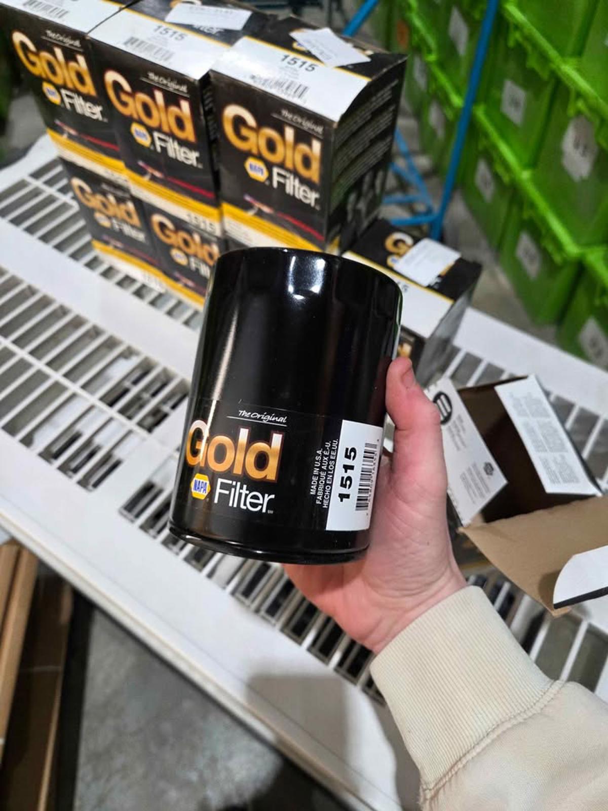 NAPA Gold Oil Filters 1515 - Bulk Lot (8)
