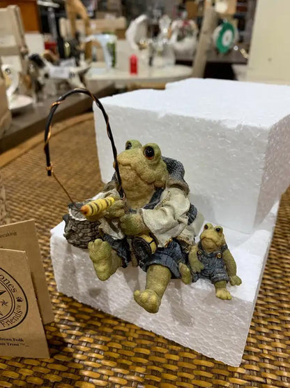 Boyds Bears Frogmorton and Tad