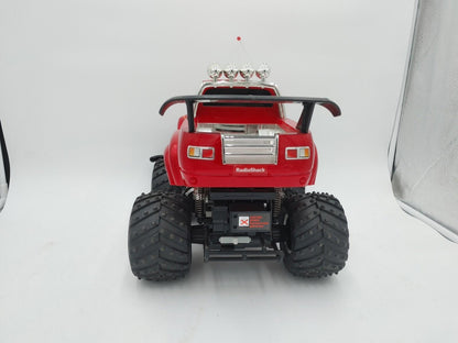 Vintage Good Condition RadioShack RamRod RC Red Pickup Truck Untested