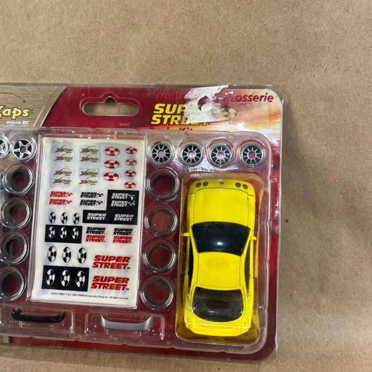 New Radio Shack ZipZaps Micro RC Super Street Body Kit – Acura (2 Pieces)