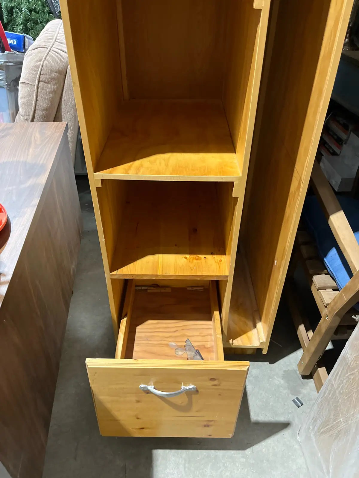 Wooden Shelving Unit