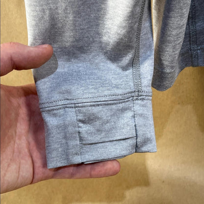 The North Face Women’s Grey Lightweight Long Sleeve Hoodie (Size XL)