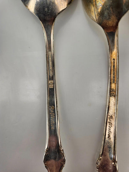 Lot of 3 - Vintage 1847 Rogers Bros Silverplate Spoons 8.5"