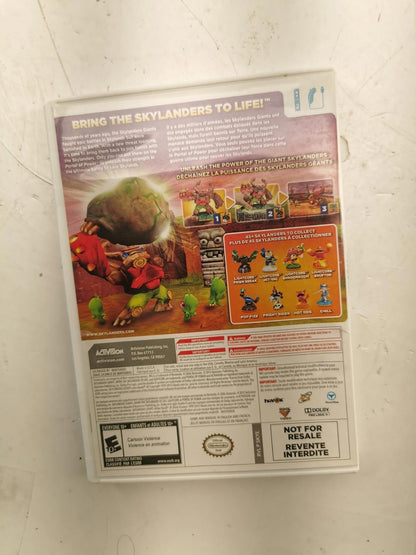 Skylanders: Giants (Nintendo Wii U, 2012) CIB