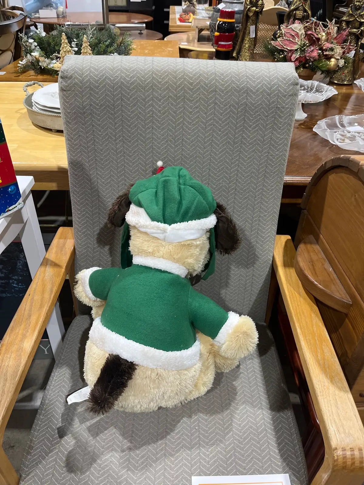 Christmas Dog Plushie